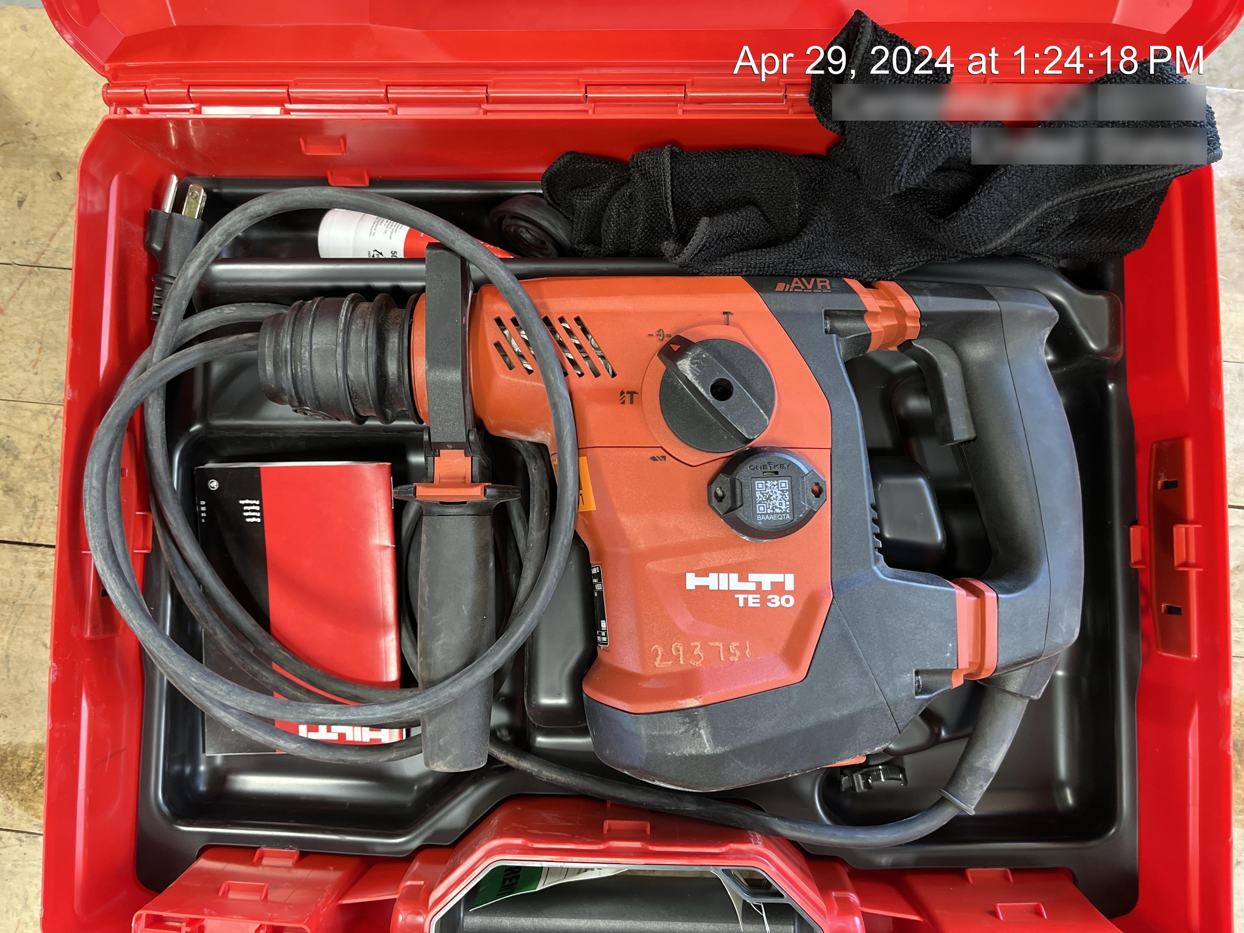 2023 HILTI TE 30-C AVR
