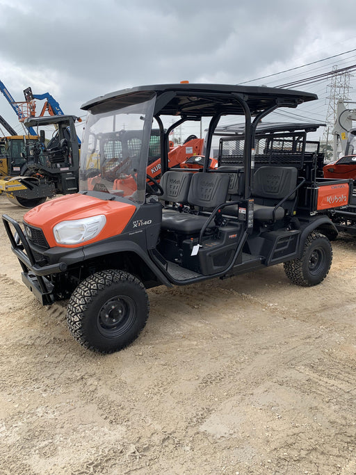 2022 Kubota RTV-X1140W-H Plastic Canopy, Windshield Acrylic Clear, LED Strobe Light, Wire Harness Kit, Back up Alarm