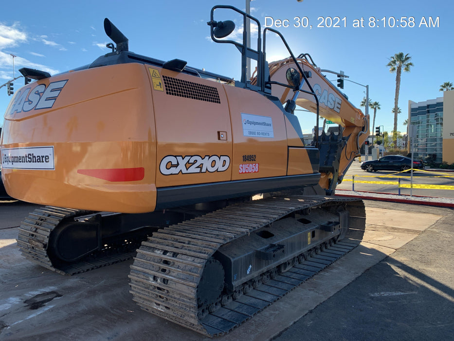 2021 CASE CX210D