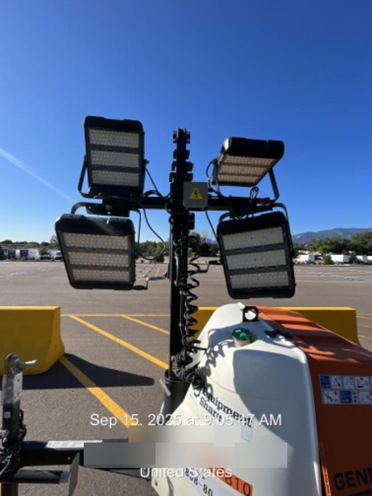 2023 Generac MLT2 Diesel, Flex Switch 120V Input, Powerzone Controller, 
(4) 320W LED Lights, 4kW Generator, 39.9 Gal Fuel Tank, 2" Ball, T3