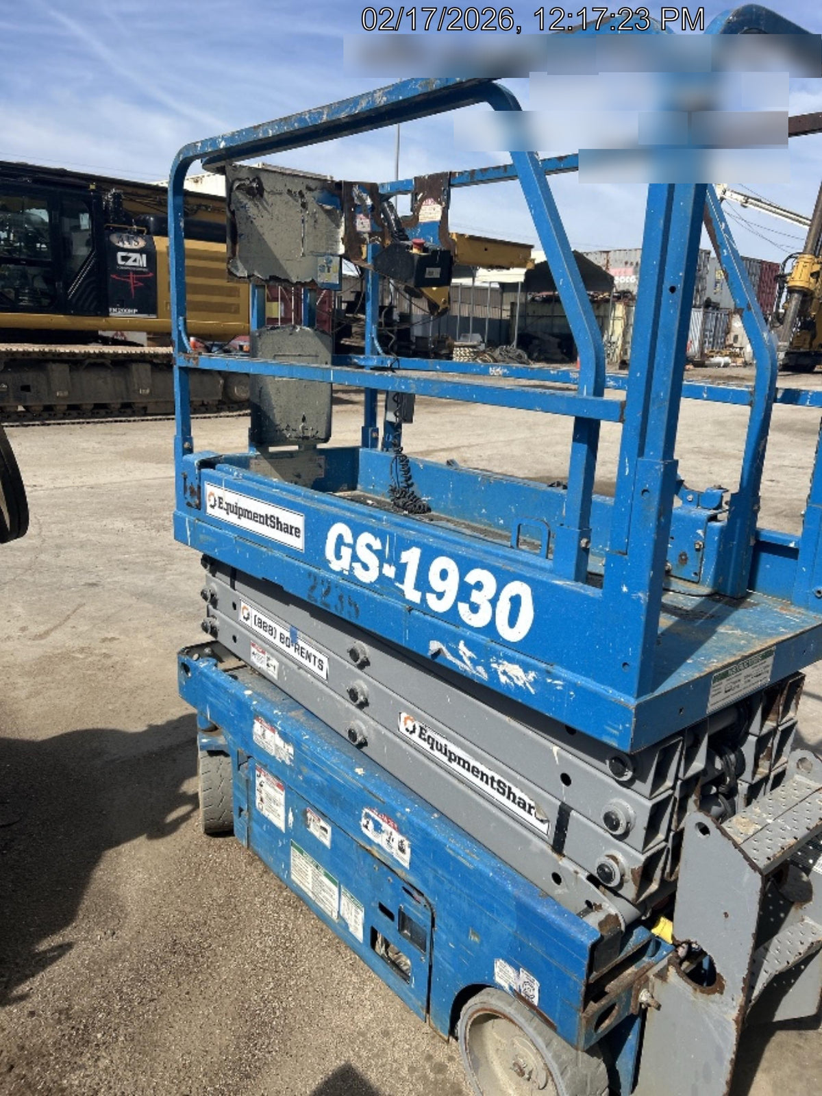 2016 Genie GS-1930 Genie GS1930 Scissor Lift