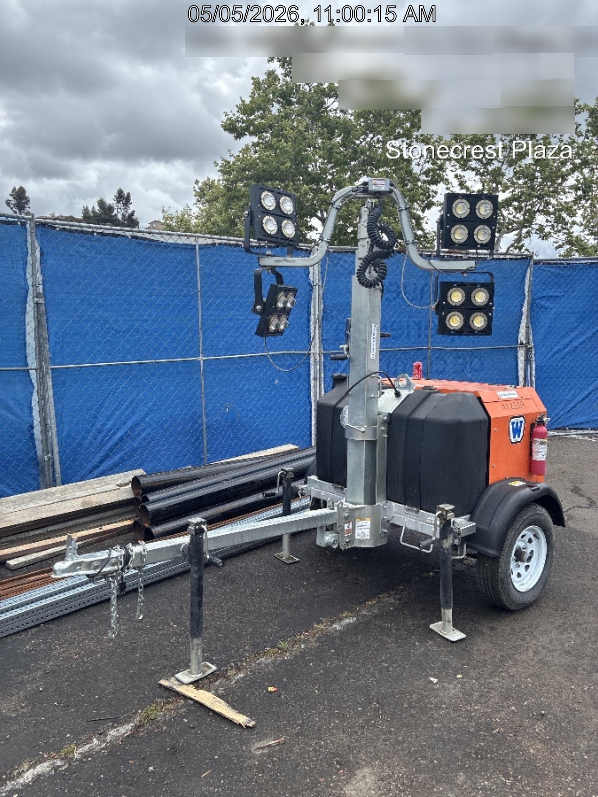 2024 Wanco WLTT-4MM4K Diesel, Deep Sea Controller, Shore Power Plug, Auto Start, (4) 350W LED Floodlights, 4kW Generator, 60 Gal Fuel Tank, 2" Ball, T3