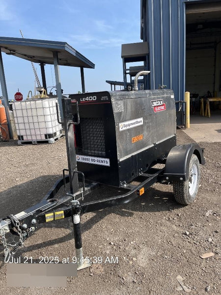 2024 Lincoln Electric LE400 Kubota V1505, Trlr, Cable Rack, Light Kit, ES Decals, T3