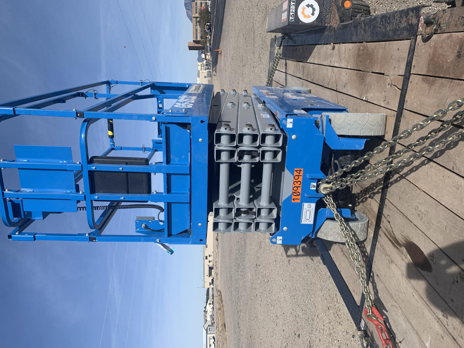 2020 Genie GS-2632 Solid NM Tires, Folding Rails with Half-Height Swing Gate, Beacon