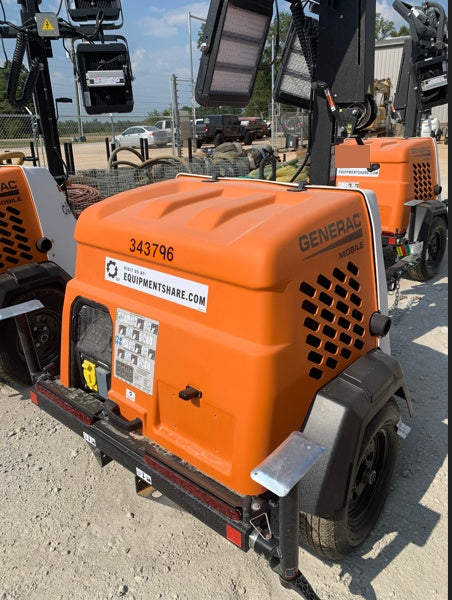 2023 Generac MLT2 Diesel, Flex Switch 120V Input, Powerzone Controller, (4) 320W LED Lights, 4kW Generator, 39.9 Gal Fuel Tank, 2" Ball, T3