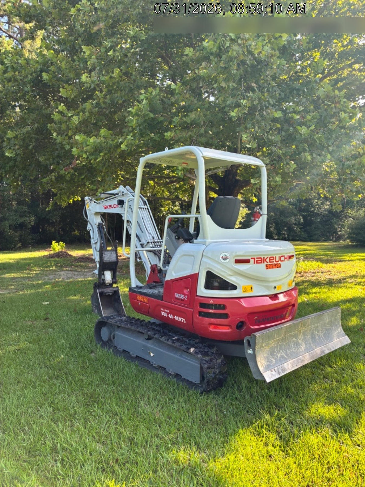 2025 TAKEUCHI TB235-2R