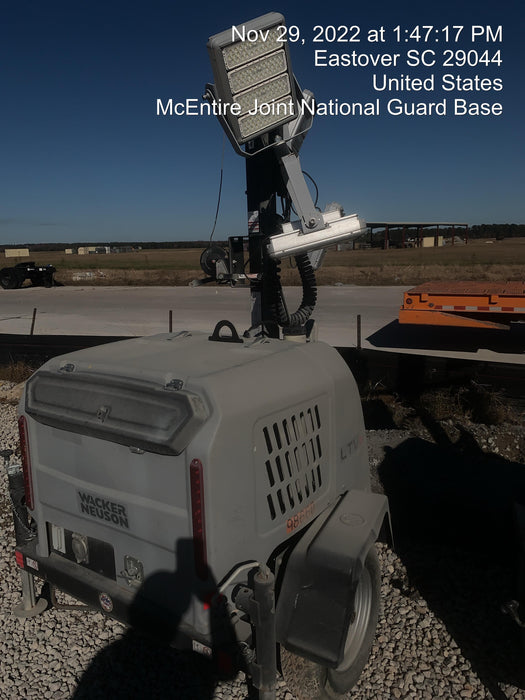 2020 Wacker Neuson LTV6K LTV6K-METAL HALIDE LIGHT TOWER, 60HZ, KUBOTA, LED 300