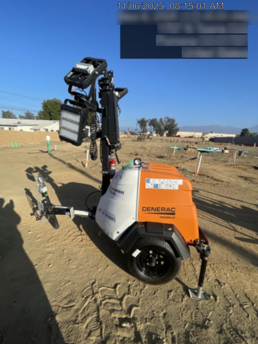 2023 Generac MLT2 Diesel, Flex Switch 120V Input, Powerzone Controller, (4) 320W LED Lights, 4kW Generator, 39.9 Gal Fuel Tank, 2" Ball, T3