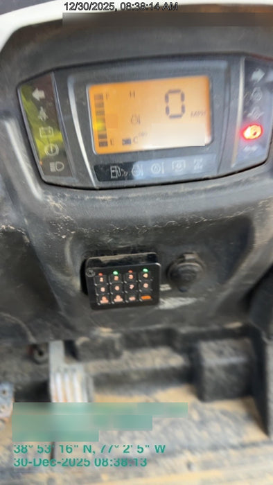 Kubota RTV-X1140W-H Plastic Canopy, Windshield Acrylic Clear, LED Strobe Light, Wire Harness Kit, Back up Alarm