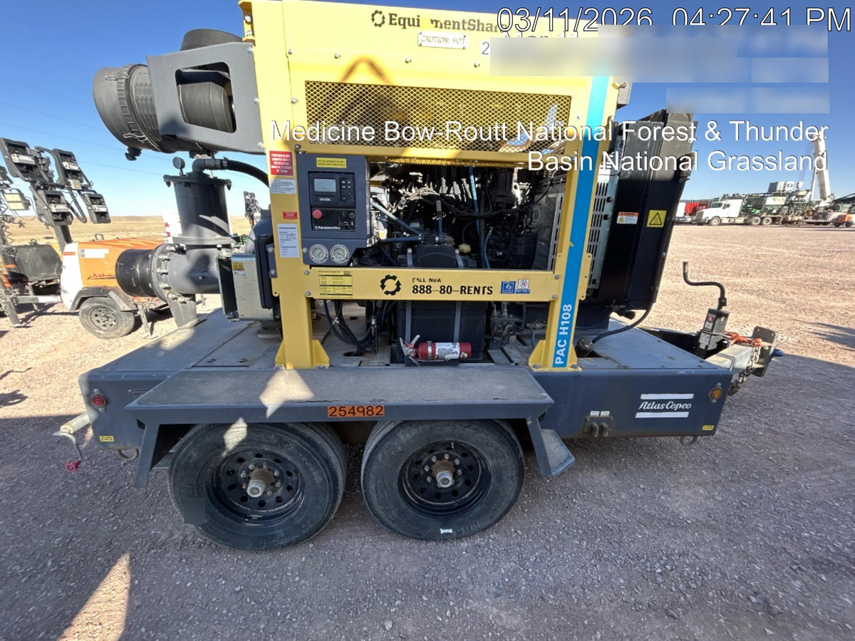2022 ATLAS COPCO PAC H108 JD