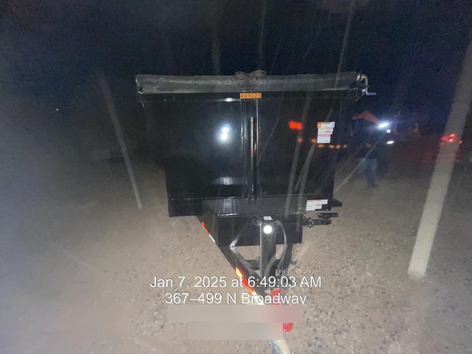 2025 TEXAS PRIDE TRAILERS 14'L x 7'W 5 Cu Yd Trunnion Hydraulic Dump