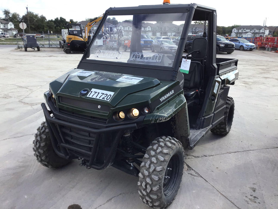 2021 Yanmar YU1000 Canopy, Steel Wheel, Poly WindShield, Beacon, Backup Alarm