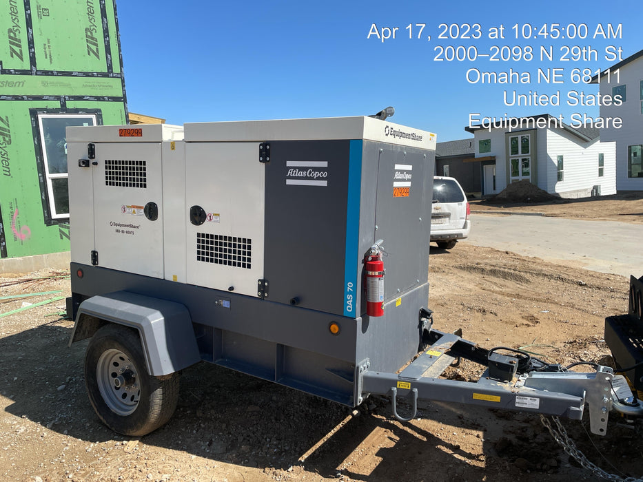 2022 ATLAS COPCO QAS 70