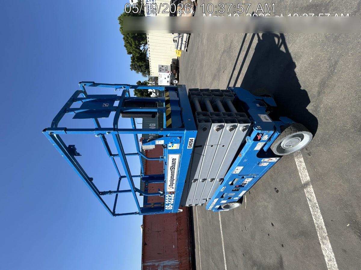 2021 Genie GS-3232 Electric Drive, NM Sld Tires, Bcn, EST