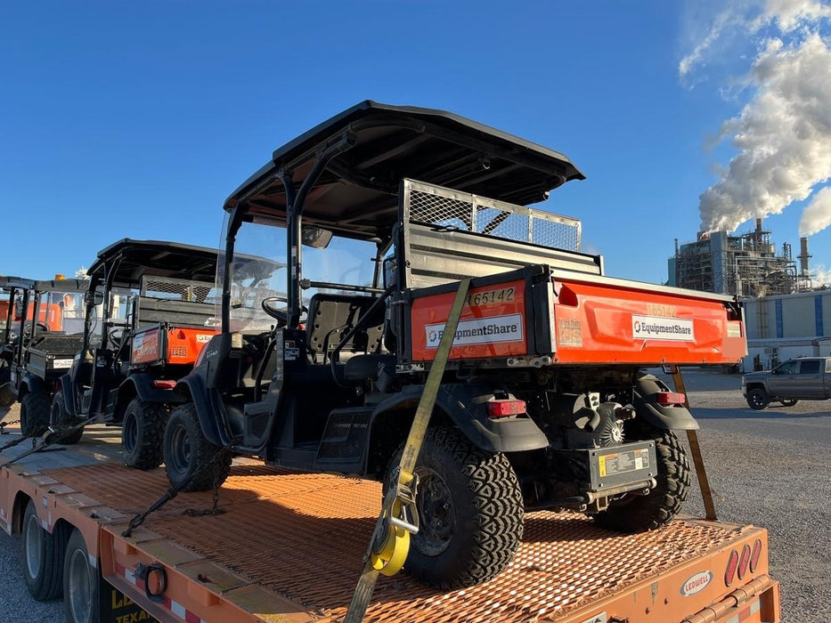 2021 Kubota RTV-X1140W-H Plastic Canopy, Windshield Acrylic Clear, LED Strobe Light, Wire Harness Kit, Back up Alarm