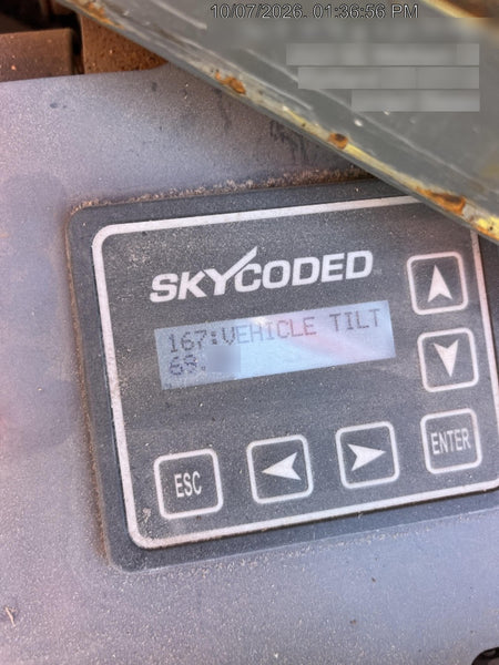 2020 Skyjack SJIII-3219 Solid NM Tires, Half height spring hinged entry gate, Dual Beacons, 800W Inverter