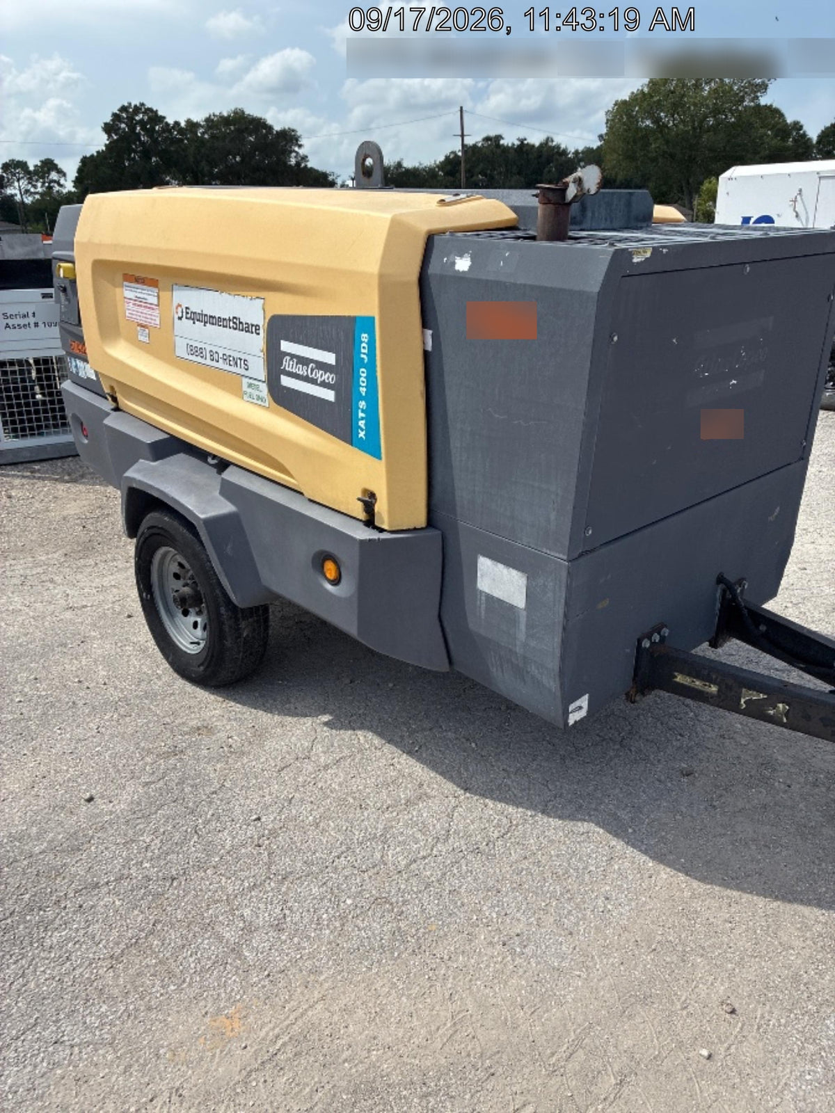2020 ATLAS COPCO XATS 400 PFF