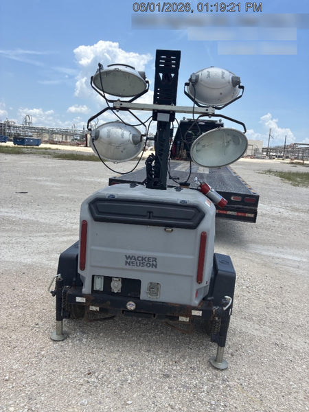 2019 Wacker Neuson LTV6L-MH Wacker Neuson LTV6L Mobile Light Tower w/Fuel Level Sensor Installed