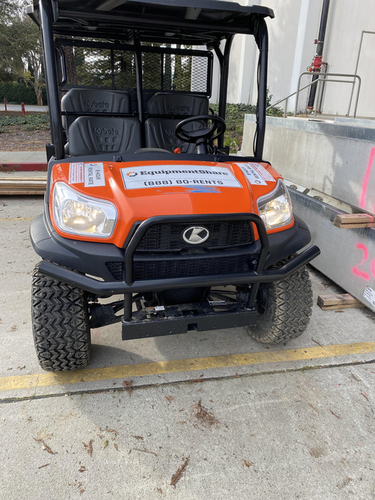 2022 Kubota RTV-X1140W-H Plastic Canopy, Windshield Acrylic Clear, LED Strobe Light, Wire Harness Kit, Back up Alarm