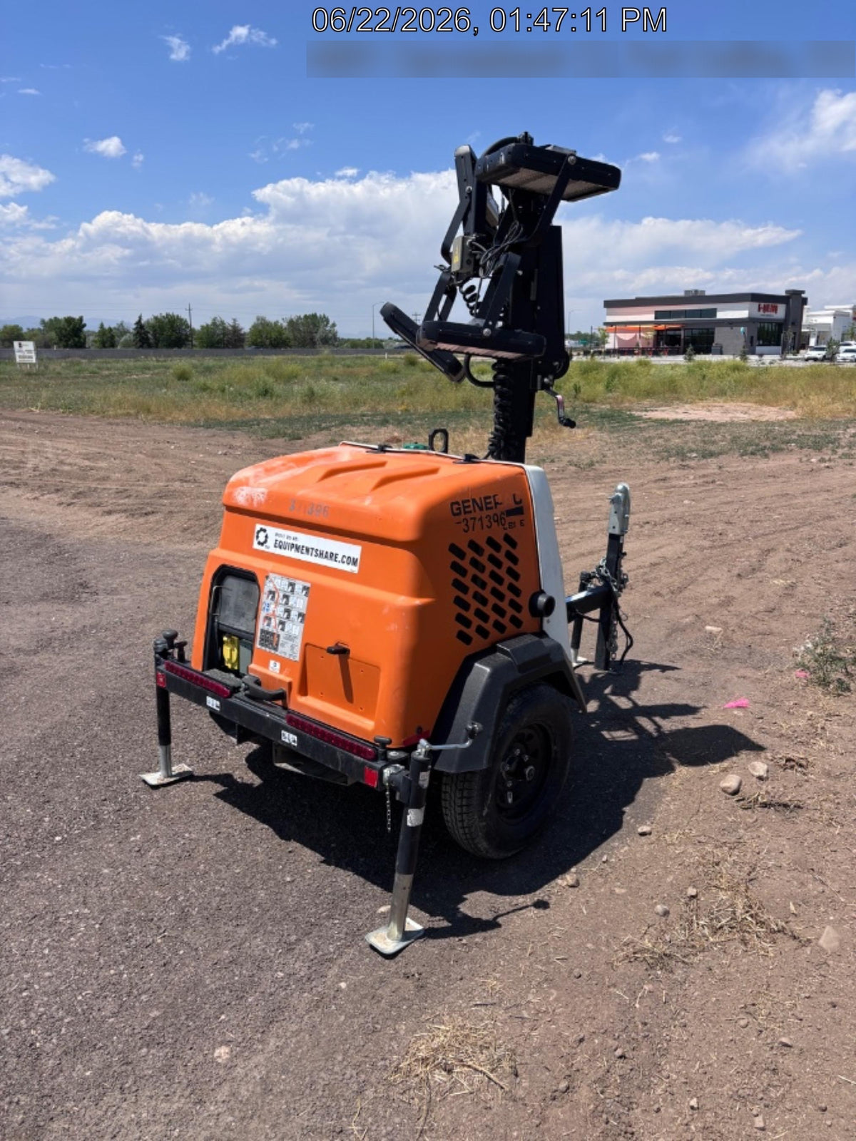 2023 Generac MLT2 Diesel, Flex Switch 120V Input, Powerzone Controller, 
(4) 320W LED Lights, 4kW Generator, 39.9 Gal Fuel Tank, 2" Ball, T3