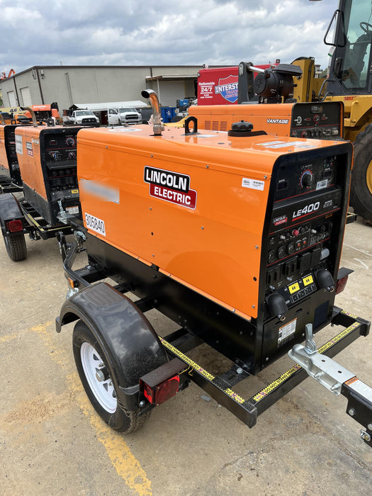 2023 Lincoln Electric LE400 Kubota V1505, Trlr, Cable Rack, Light Kit, ES Decals, T3