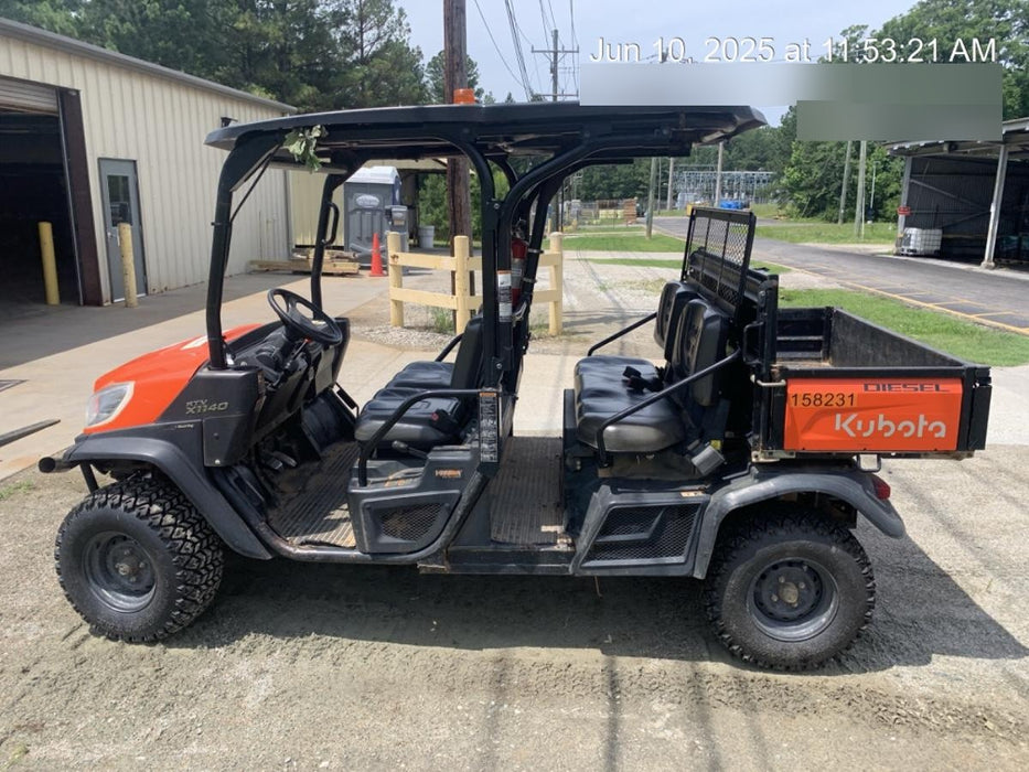 2021 Kubota RTV-X1140W-H Plastic Canopy, Windshield Acrylic Clear, LED Strobe Light, Wire Harness Kit, Back up Alarm