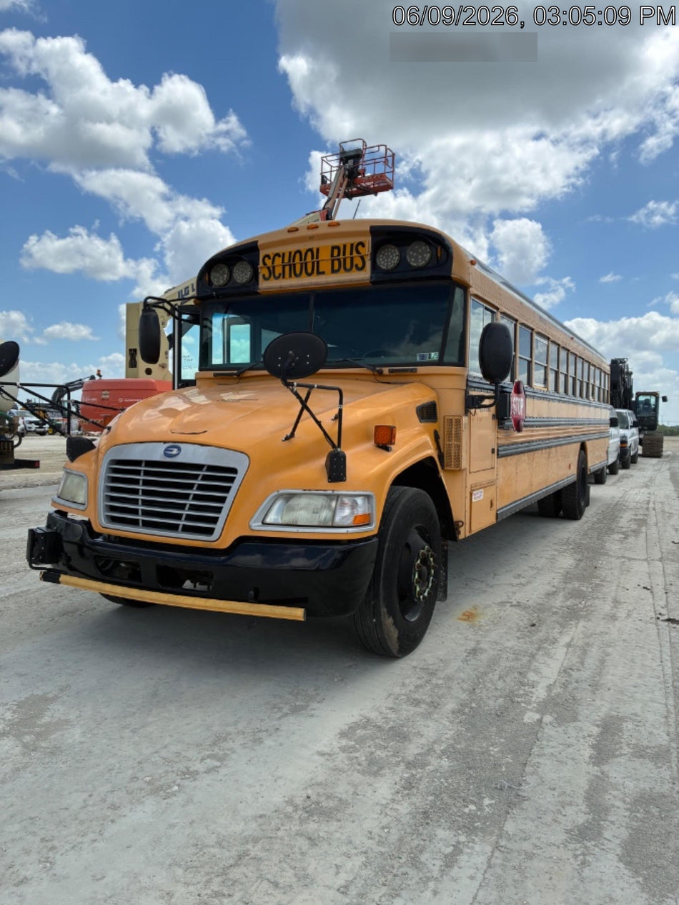 2012 BLUE BIRD 72 Passenger Bus