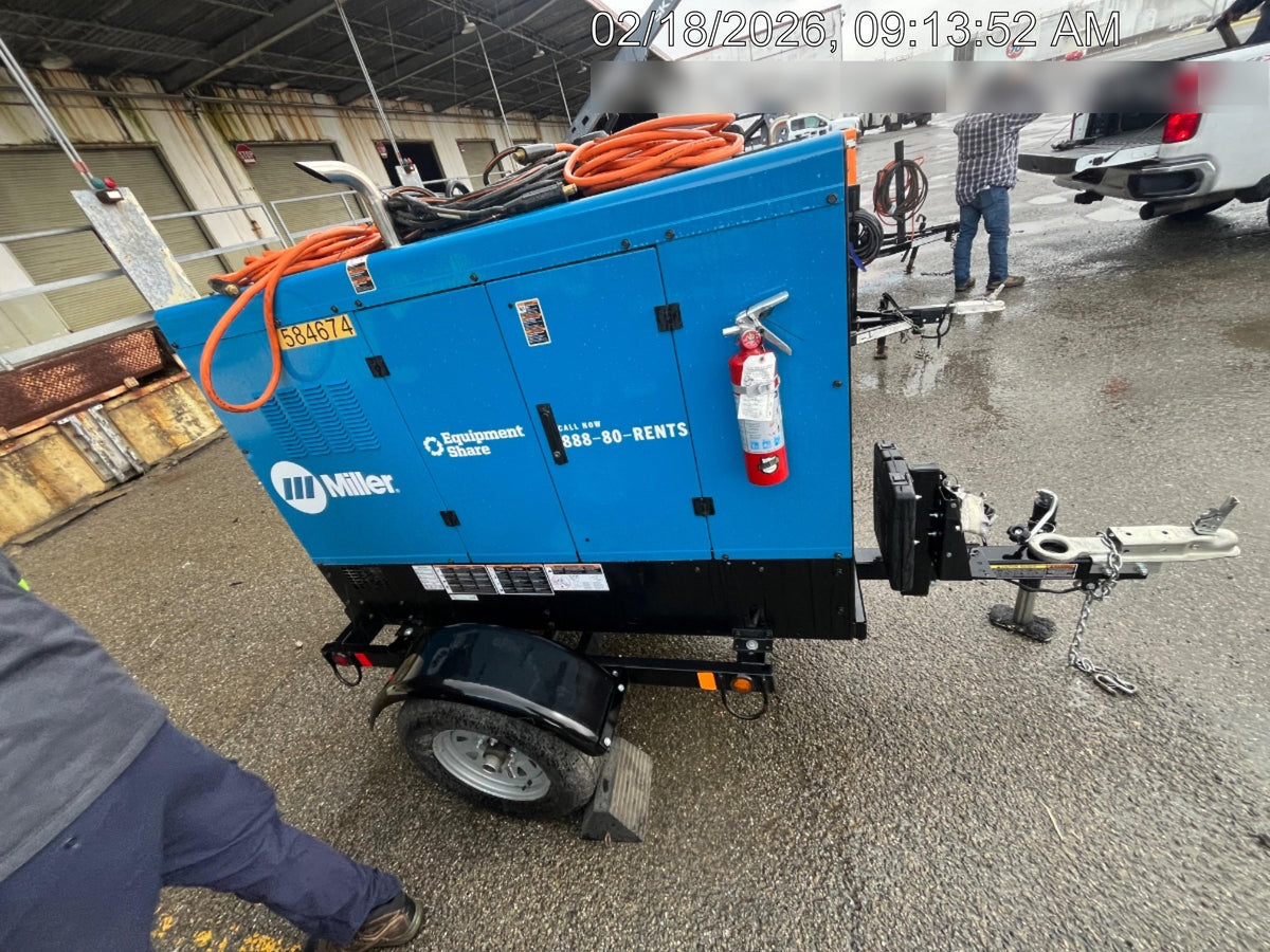 2025 MILLER ELECTRIC BIG BLUE 500