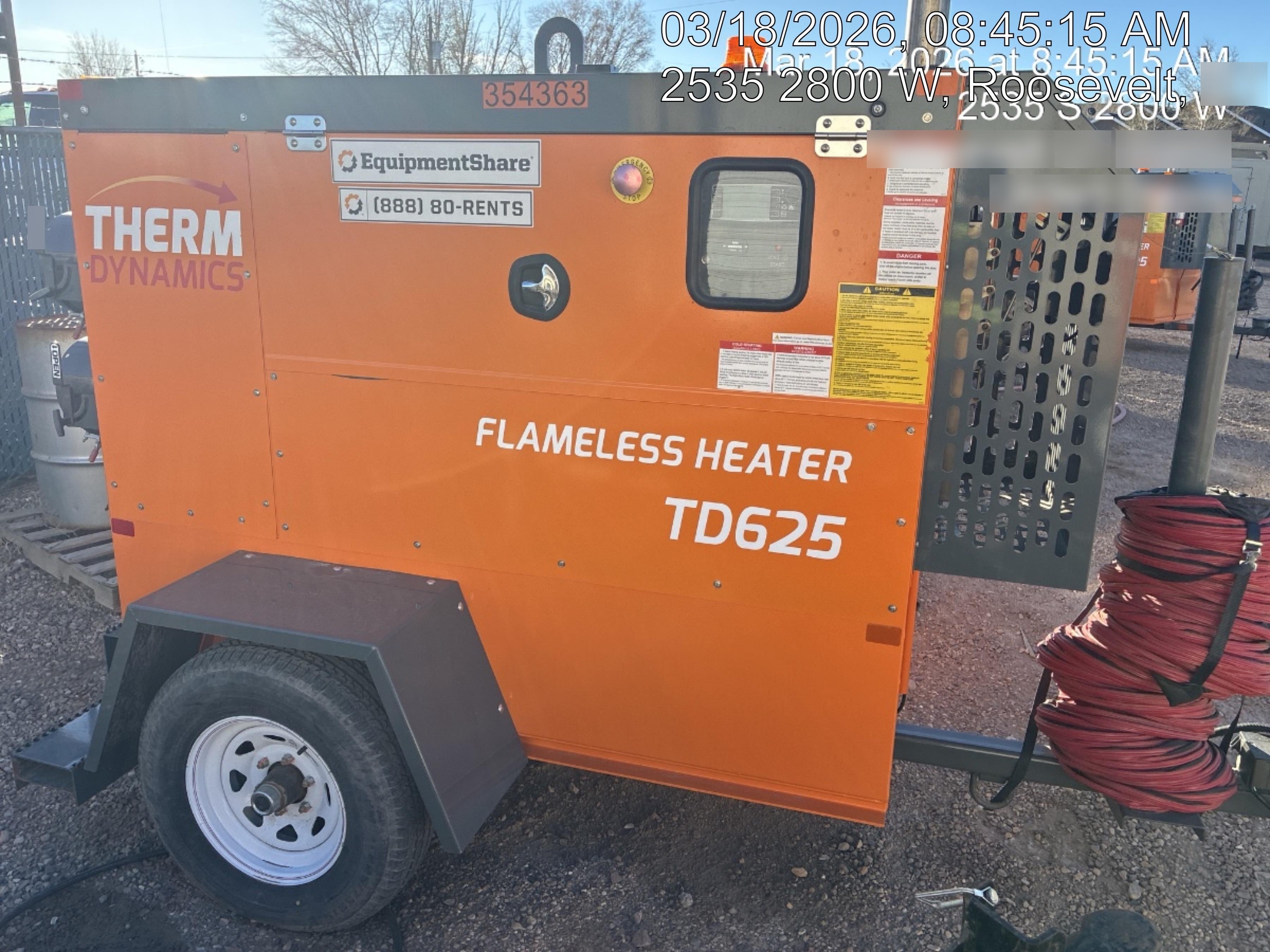 2023 THERM DYNAMICS TD625