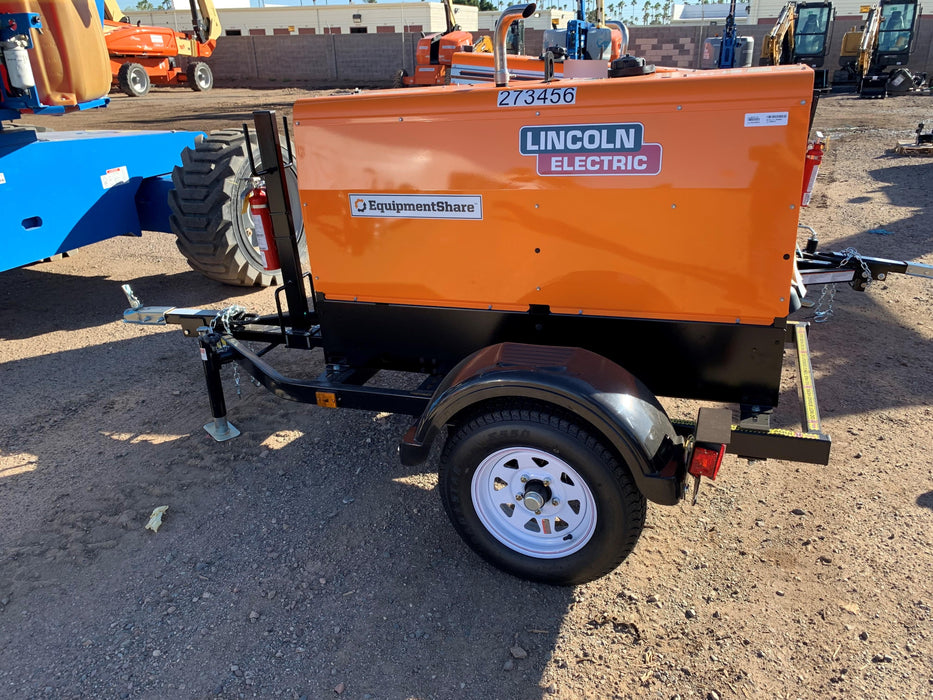 2022 Lincoln Electric LE400 Kubota V1505, Trlr, Cable Rack, Light Kit, ES Decals, T3