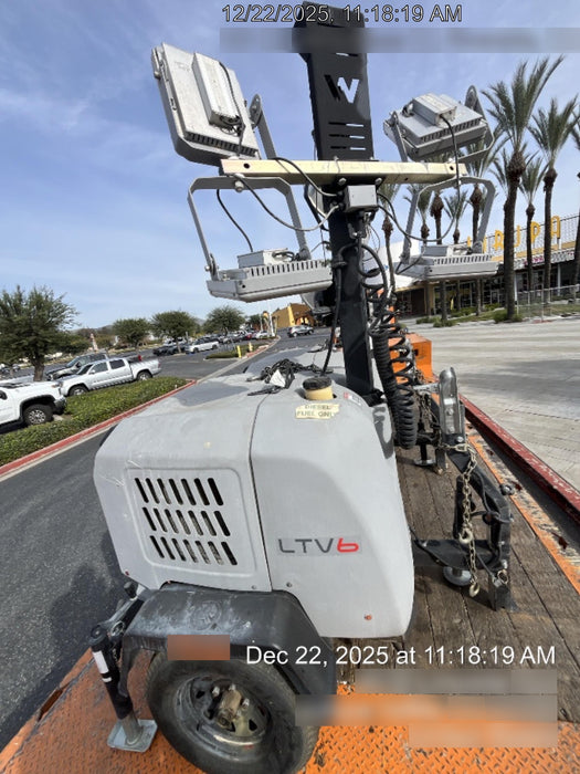 2019 Wacker Neuson LTV6K-LED Standard LED Towable Light Tower w/None