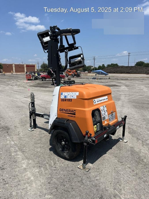 2023 Generac MLT2 Diesel, Flex Switch 120V Input, Powerzone Controller, (4) 320W LED Lights, 4kW Generator, 39.9 Gal Fuel Tank, 2" Ball, T3