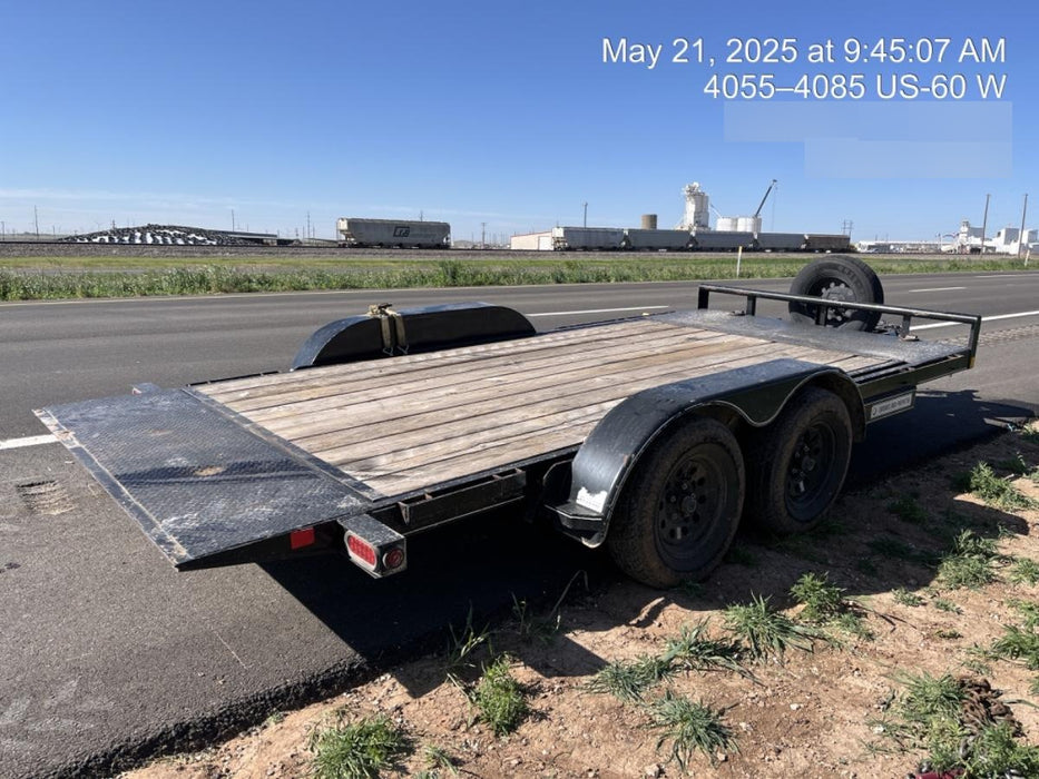 2023 BUCK DANDY 16' Light Duty Tilt Car Hauler