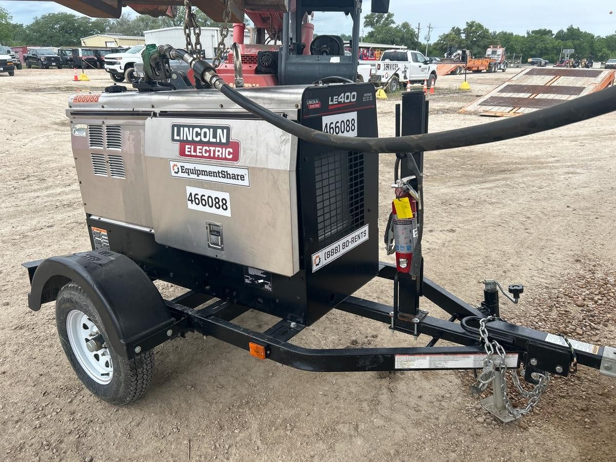 2024 Lincoln Electric LE400 Kubota V1505, Trlr, Cable Rack, Light Kit, ES Decals, T3