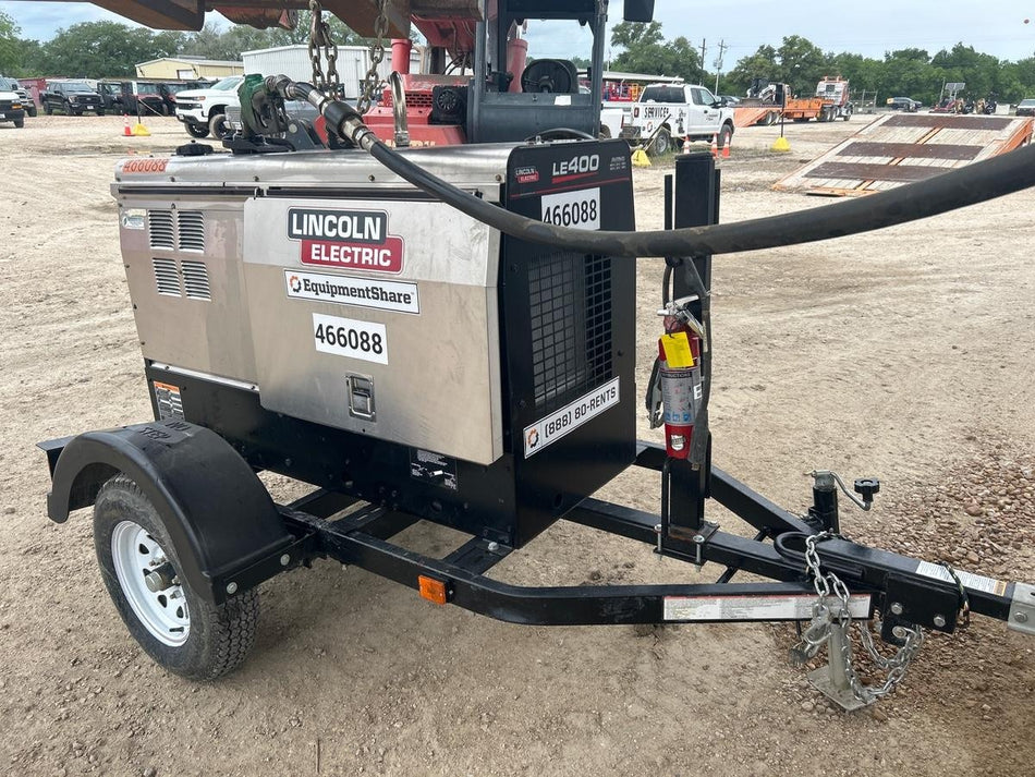 2024 Lincoln Electric LE400 Kubota V1505, Trlr, Cable Rack, Light Kit, ES Decals, T3