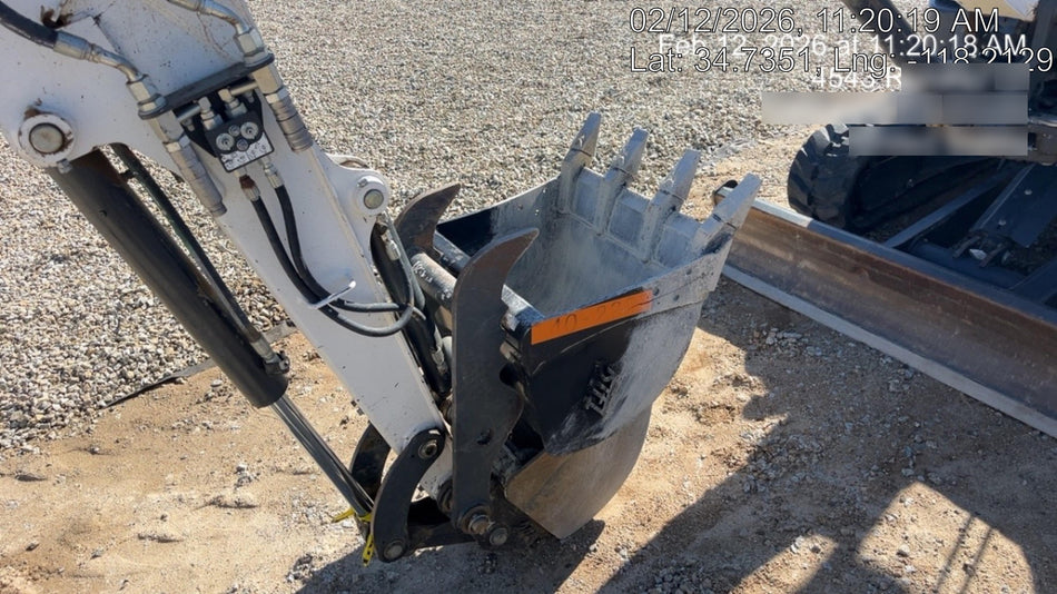 2024 STEEL UNLIMITED 12" Bucket, Mini Excavator - Steel Unlimited