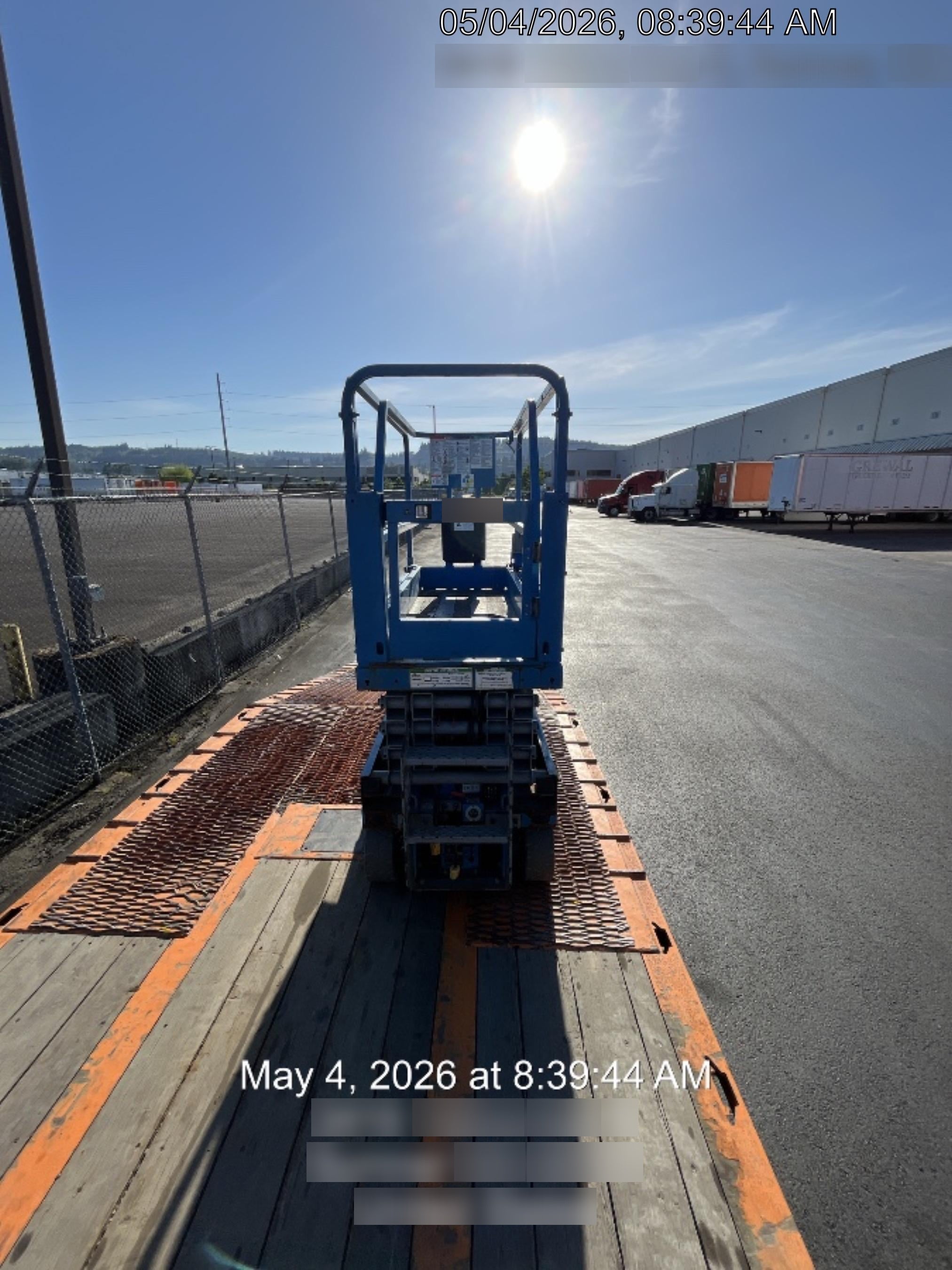2019 Genie GS-1930 Half Height Swing Gate, 800W Inverter
