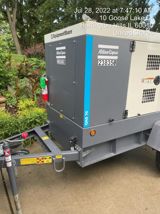 2022 ATLAS COPCO QAS 70