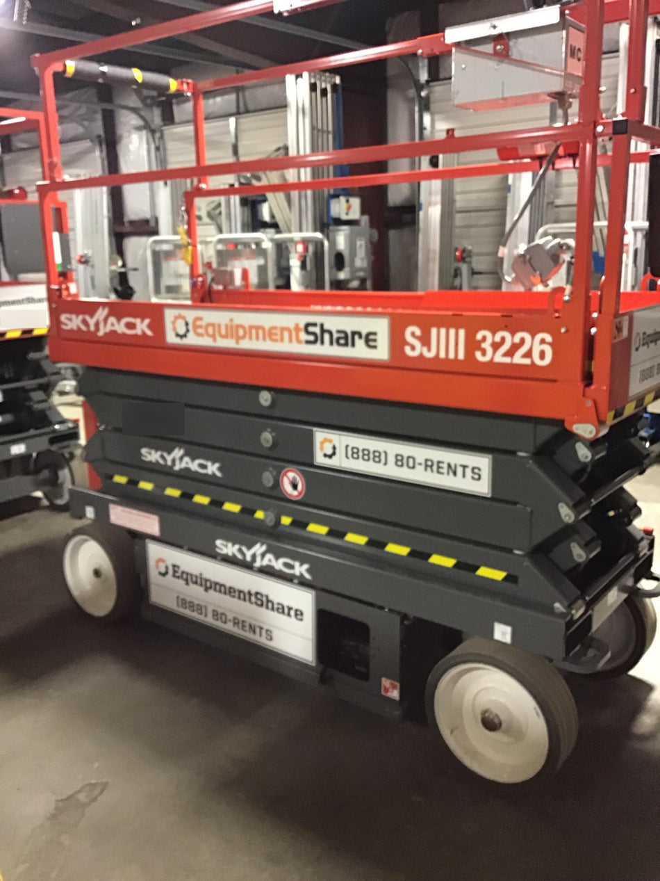 2019 Skyjack SJIII-3226 Standard Options