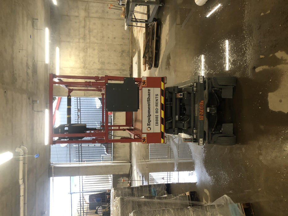 2020 Skyjack SJIII-3219 Solid NM Tires, Half height spring hinged entry gate, Dual Beacons, 800W Inverter