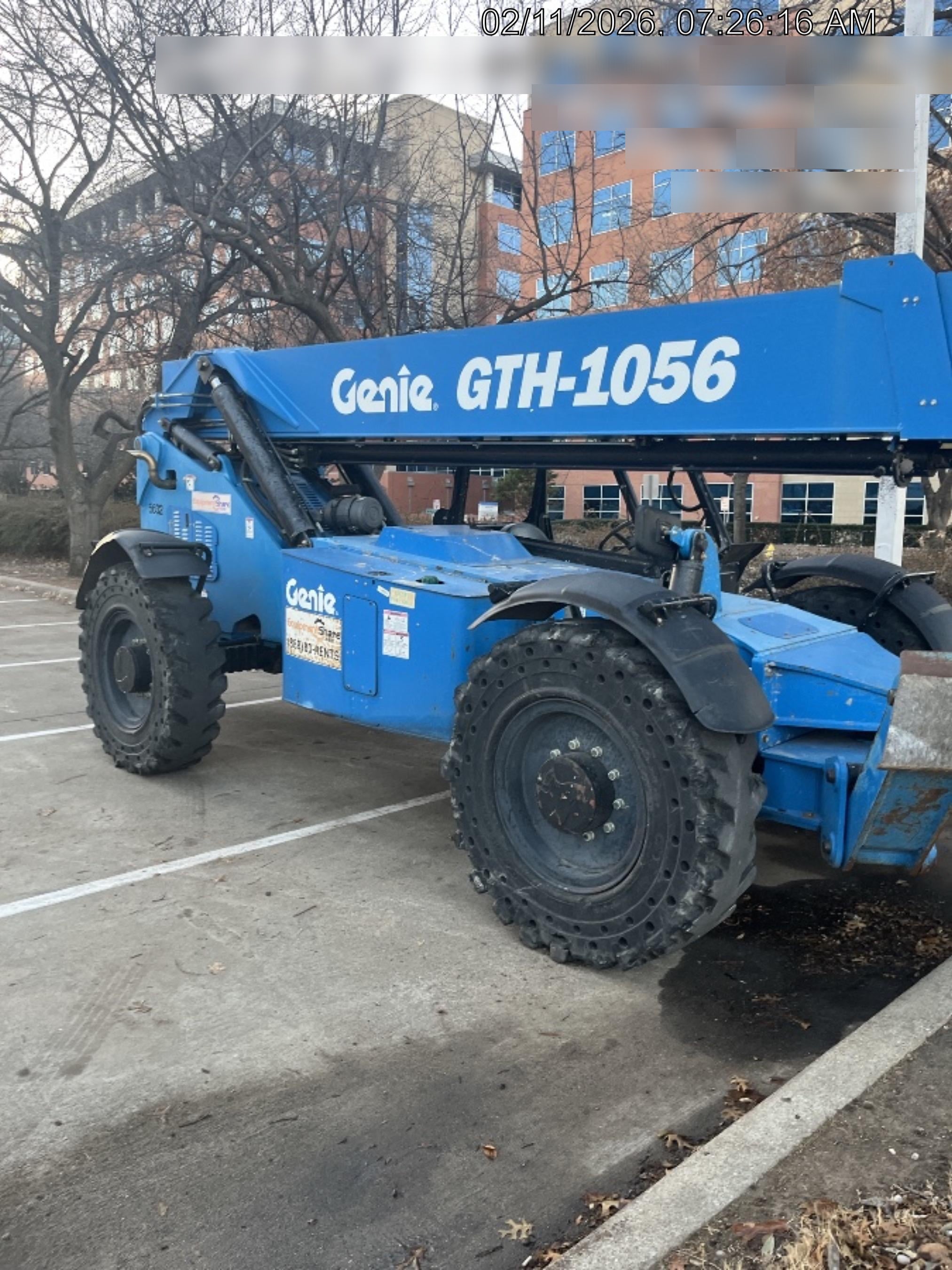 2017 GENIE GTH-1056