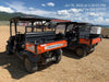 2022 Kubota RTV-X1140W-H Plastic Canopy, Windshield Acrylic Clear, LED Strobe Light, Wire Harness Kit, Back up Alarm