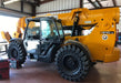 2020 JCB 510-56 Cab/Heat/Air, Solid Tires, Work Lights, Beacon, Aux Hydraulics, Back up Alarm, Lifting Eye, ES Decals