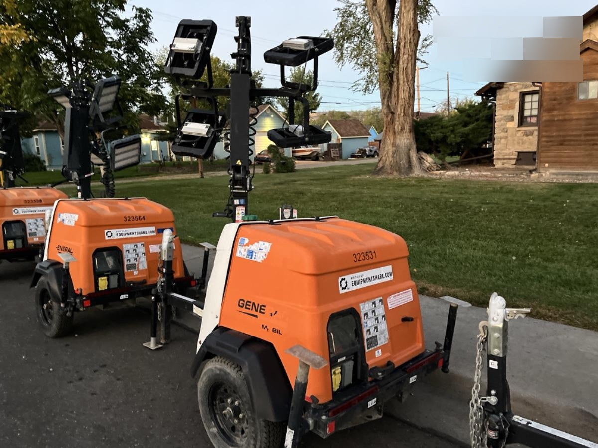 2023 Generac MLT2 Diesel, Flex Switch 120V Input, Powerzone Controller, (4) 320W LED Lights, 4kW Generator, 39.9 Gal Fuel Tank, 2" Ball, T3