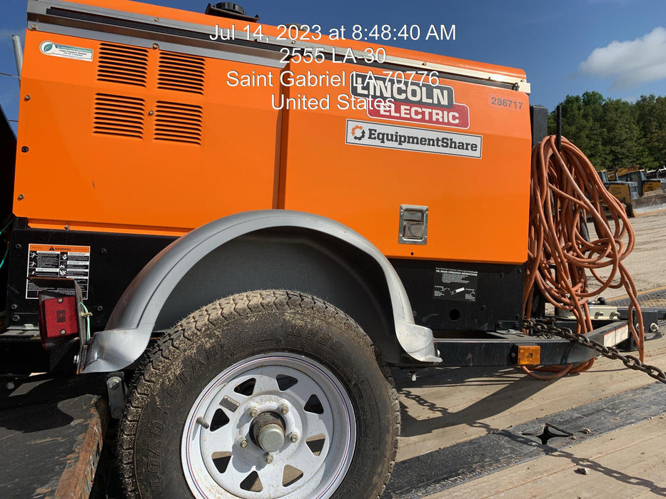 2022 Lincoln Electric LE400 Kubota V1505, Trlr, Cable Rack, Light Kit, ES Decals, T3