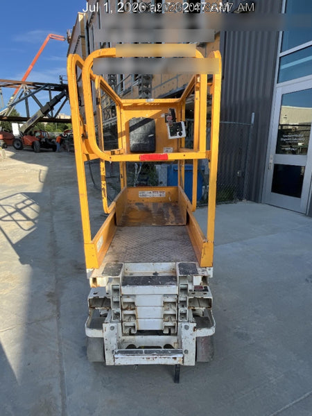 Custom Equipment HB-1430 <ul>
 <li>Hy-Brid Scissor Lift</li>
  <li>Platform capacity up to 670 lbs.</li>
  <li>Working height up to 20 ft</li>
  <li>Weighs under 1,700 lbs.</li>
  <li>Non-marking wheels </li>
</ul>