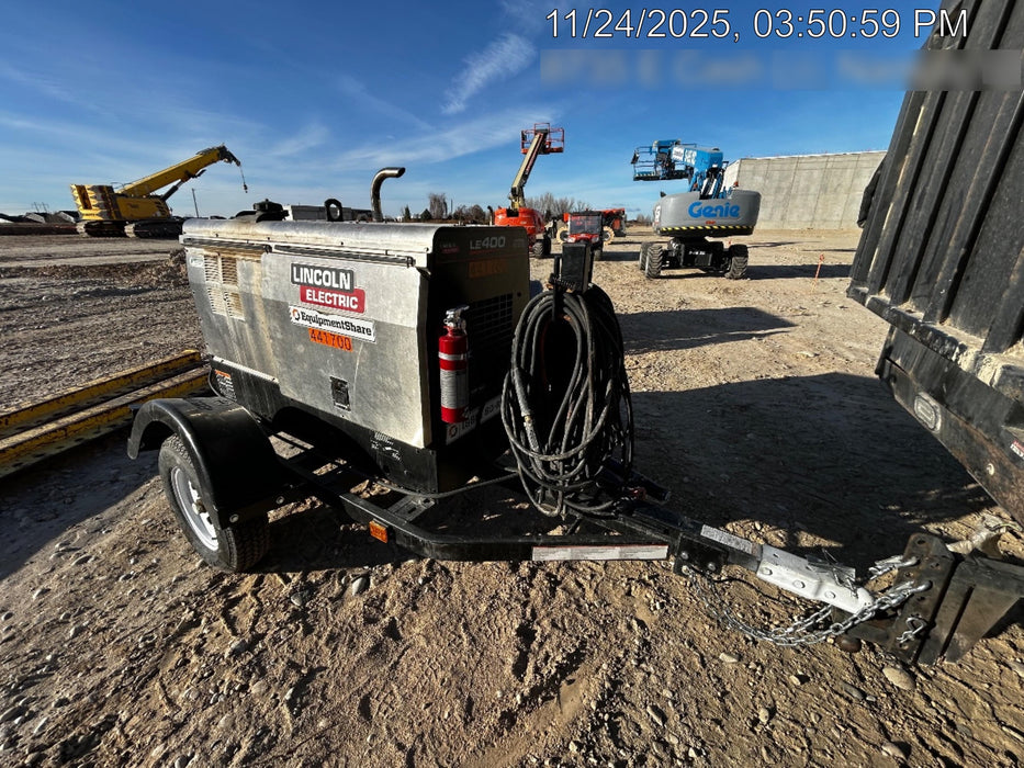 2024 Lincoln Electric LE400 Kubota V1505, Trlr, Cable Rack, Light Kit, ES Decals, T3