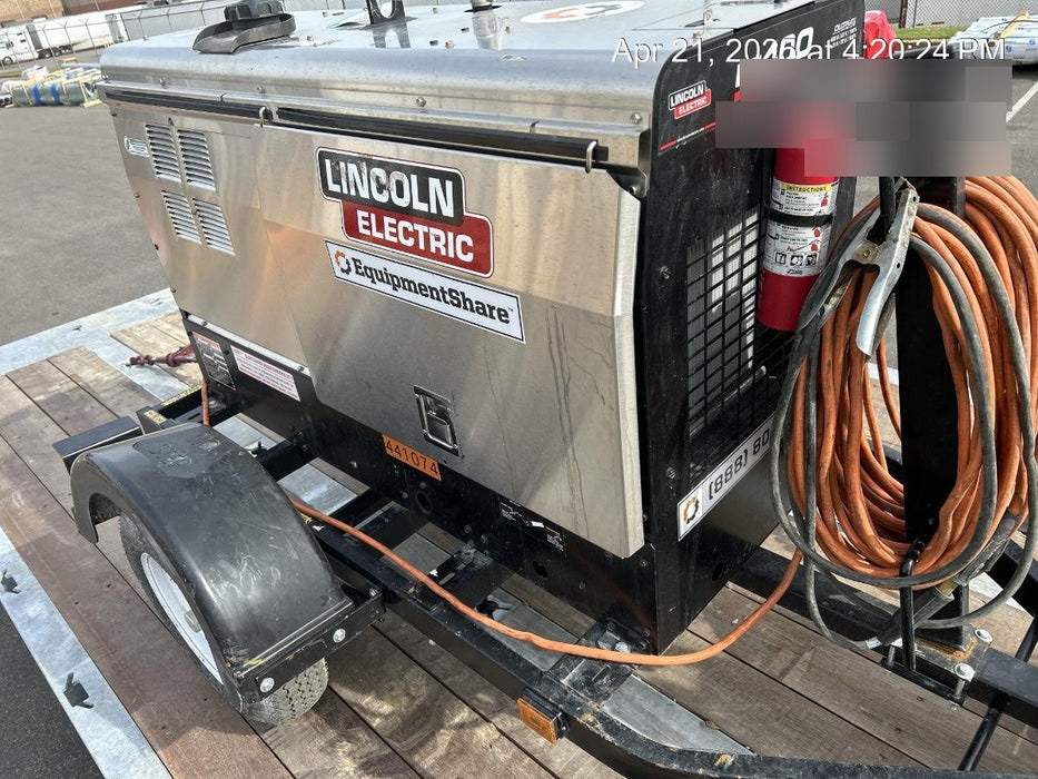 2024 Lincoln Electric LE400 Kubota V1505, Trlr, Cable Rack, Light Kit, ES Decals, T3