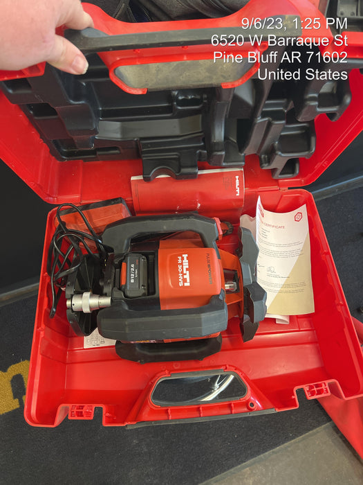 2021 HILTI PR 30-HVS