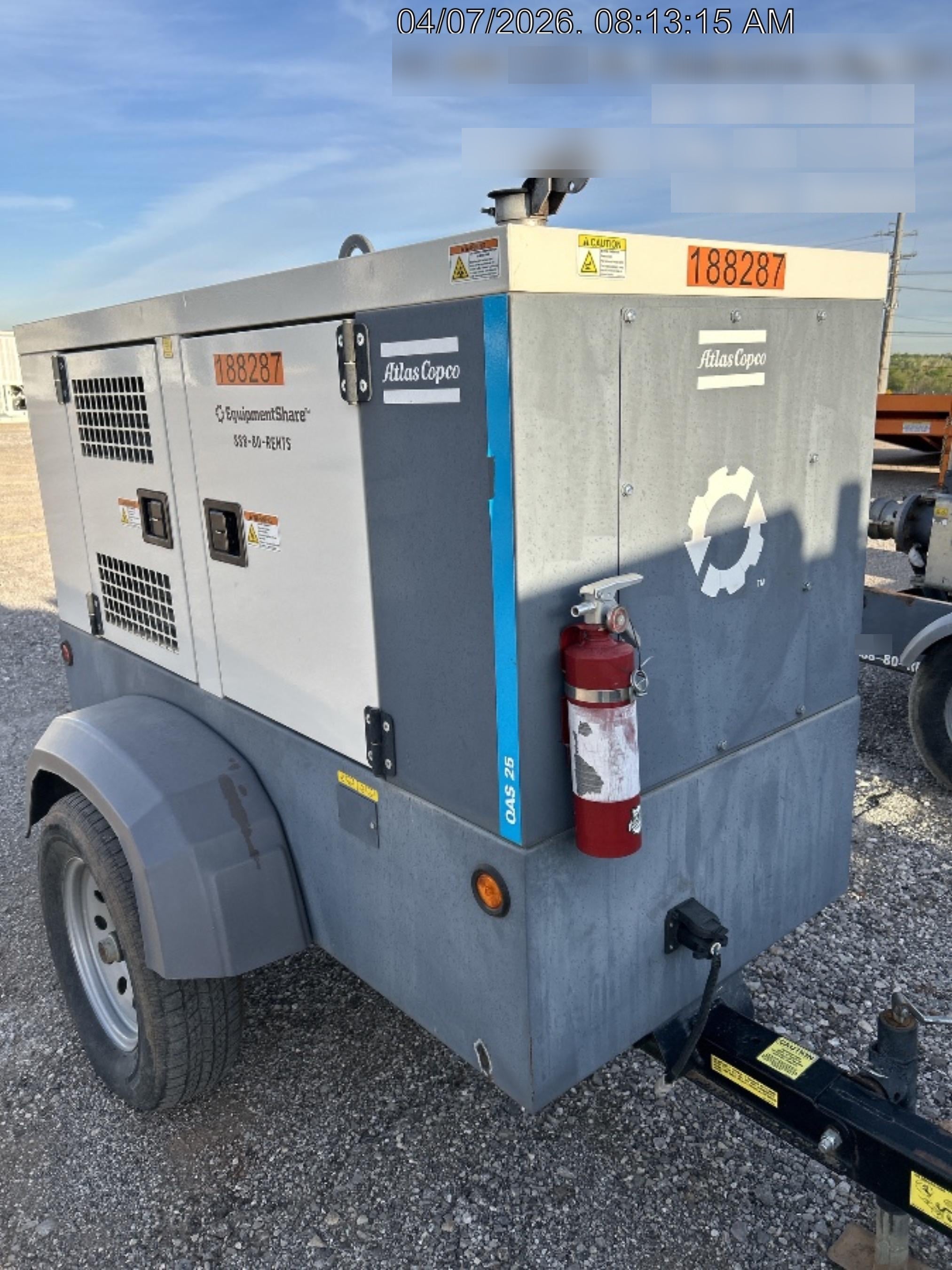 2021 ATLAS COPCO QAS25 CWK
